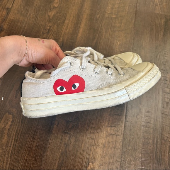 ⛔️SOLD⛔️Comm des Garçons and Converse chucks sneakers size 6 women - Picture 8 of 8